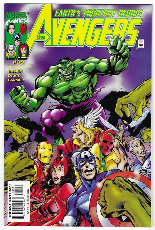 Avengers #39 Direct Edition (2001)