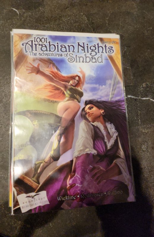 1001 Arabian Nights: The Adventures of Sinbad #3 Variant Cover (2008)