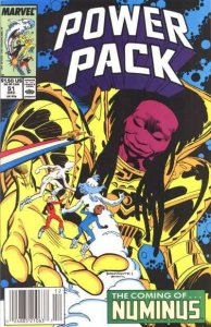 Power Pack (1984 series) #51, VG+ (Stock photo)