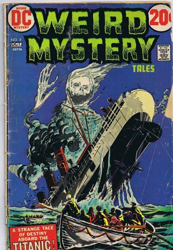 Weird Mystery Tales #2 ORIGINAL Vintage 1972 DC Comics Titanic