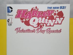 Harley Quinn Valentine's Day Special #1 Blank Sketch Variant 2015 DC Comics