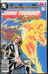 Jonni Thunder #1 (1985) Thunderbolt [Key Issue]