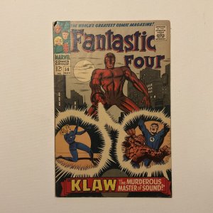 Fantastic Four 56 Fine Fn 6.0 Marvel 1966