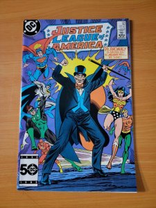 Justice League of America #240 Direct Market Edition ~ NEAR MINT NM ~ 1985 DC