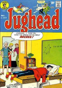 Jughead (Vol. 1) #223 VG ; Archie | low grade comic December 1973 Math Cover