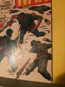 DC STAR SPANGLED WAR STORIES #155 . JOE KUBERT ART! SILVER AGE.