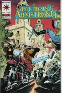 Archer & Armstrong #15 VFNM Valiant Comics October Oct 1993