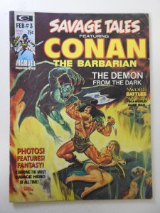 Savage Tales #3 (1974) VG+ Condition