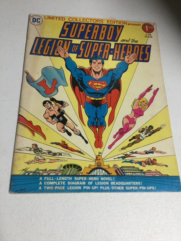 Limited Collectors’ Edition Presents C-49 Superboy Legion Of Super-Heroes Fn