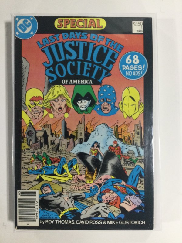 Last Days of the Justice Society Special (1986) FN3B119 FINE FN 6.0