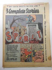 The Spirit #131 (1942) Vintage Newspaper Insert Rare!