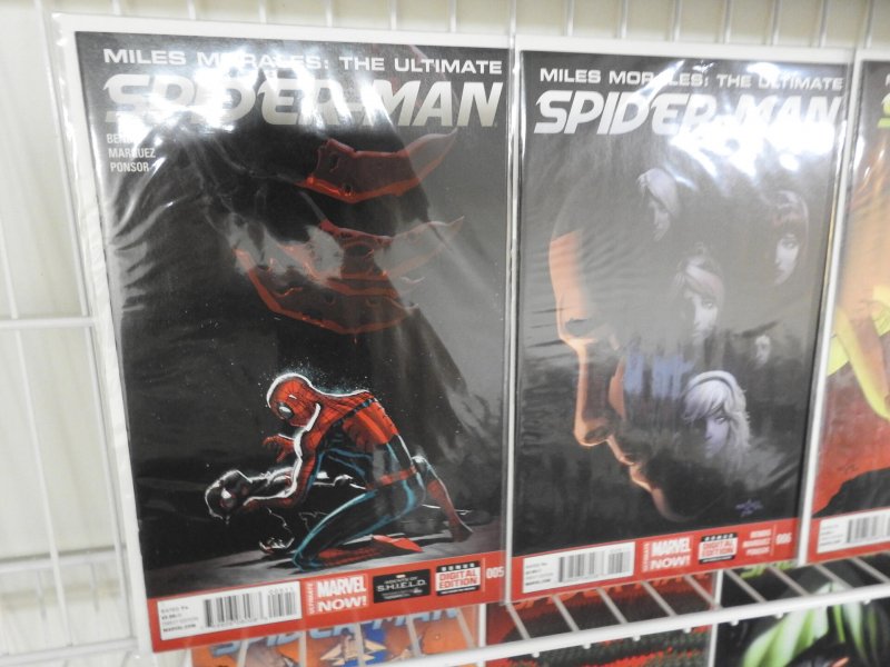 Miles Morales: Ultimate Spider-Man #1-12  (2014) Complete Set! Beautiful NM-/NM!