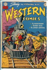 WESTERN #17 1950-DC-WYOMING KID-NIGHT HAWK-RODEO RICK-COWBOY MARSHAL-vg