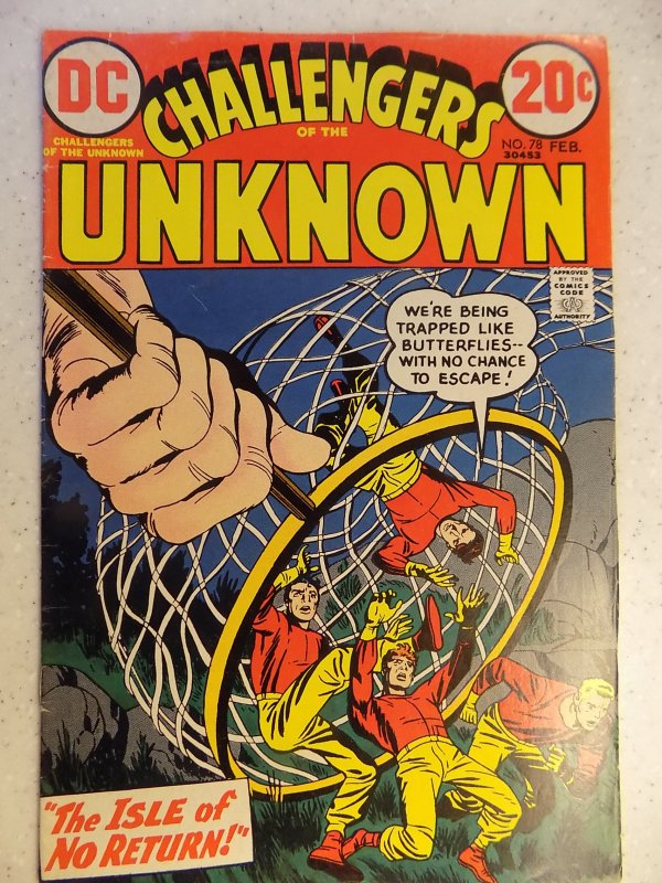 CHALLENGERS OF THE UNKNOWN # 78 DC BRONZE ACTION