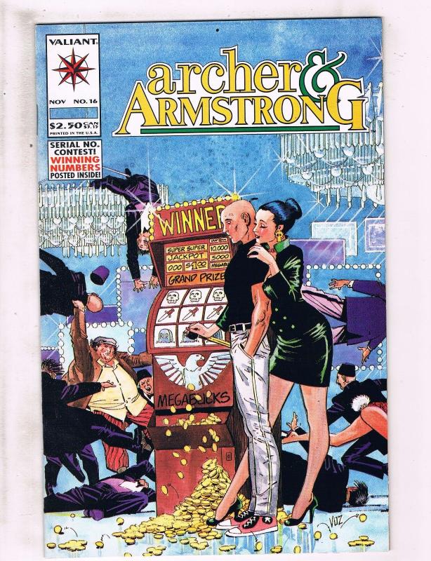 Lot Of 9 Archer & Armstrong Valiant Comic Books # 9 11 13 14 16 17 18 19 20 HJ4