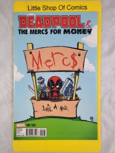 Deadpool & the Mercs for Money #1 Skottie Young Variant 2016 Marvel Comics