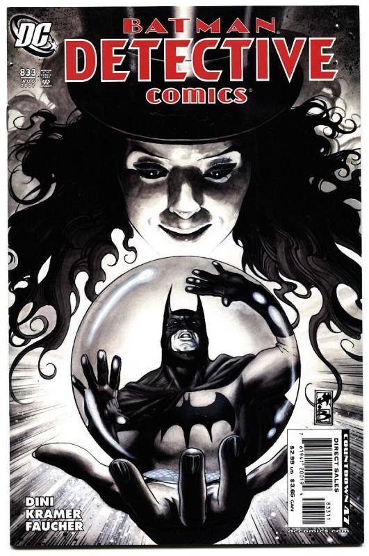 Detective Comics #833-zantanna crystal ball cover--batman