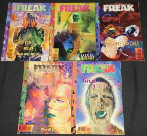 Modern DC/Vertigo AMERICAN FREAK 5pc Count Mid-High Grade Comic Lot VF-NM #1-5