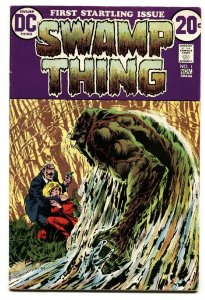 SWAMP THING #1-DC -1972- Justice League Dark BRONZE-AGE comic book VF