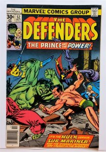 The Defenders #52 (Oct 1977, Marvel) VF-