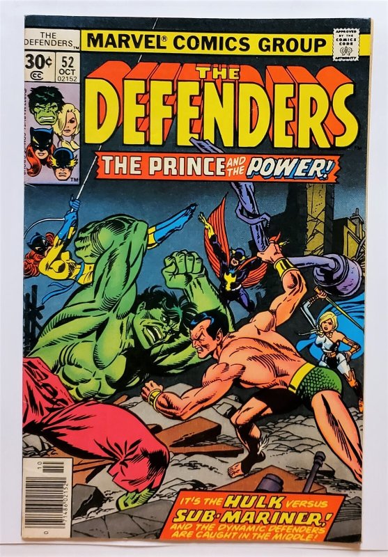The Defenders #52 (Oct 1977, Marvel) VF-