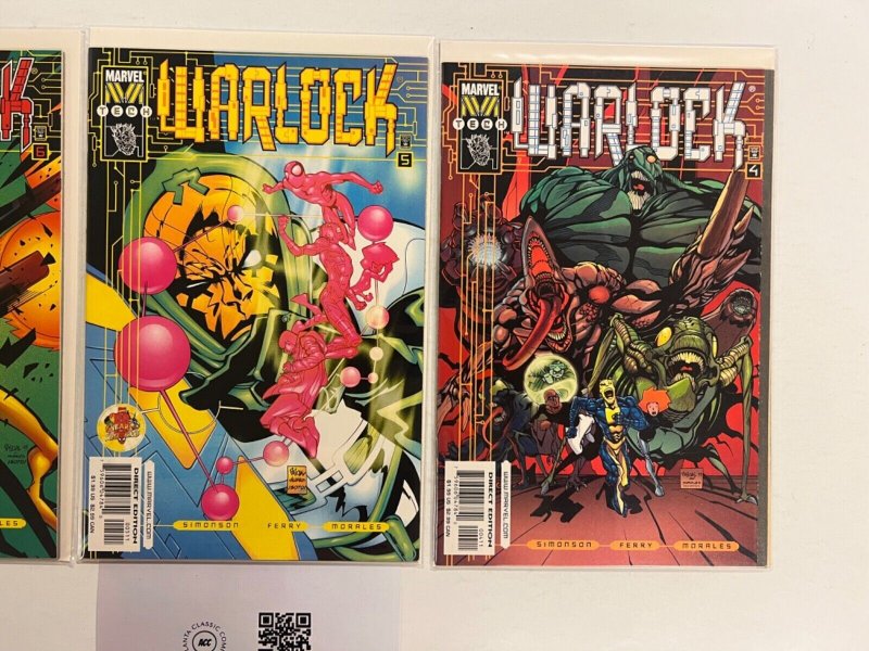 3 Warlock Marvel Comic Books # 4 5 6 Avengers Defenders Spiderman Thor 36 JS35