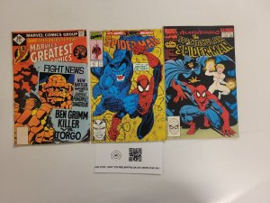 3 Marvel Comics #15 9 Spider-Man Annual + #74 Marvel's Greatest Comics 90 TJ31