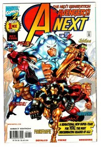 A-NEXT #1 comic book 1998 FIRST Stinger and Mainframe Marvel