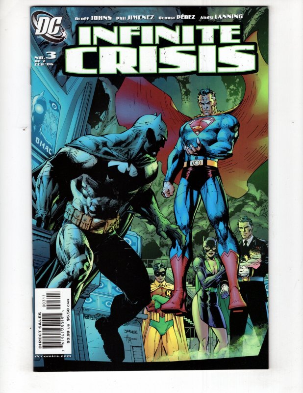 Infinite Crisis #3 Jim Lee / Sandra Hope Cover (2006)  / ID#980