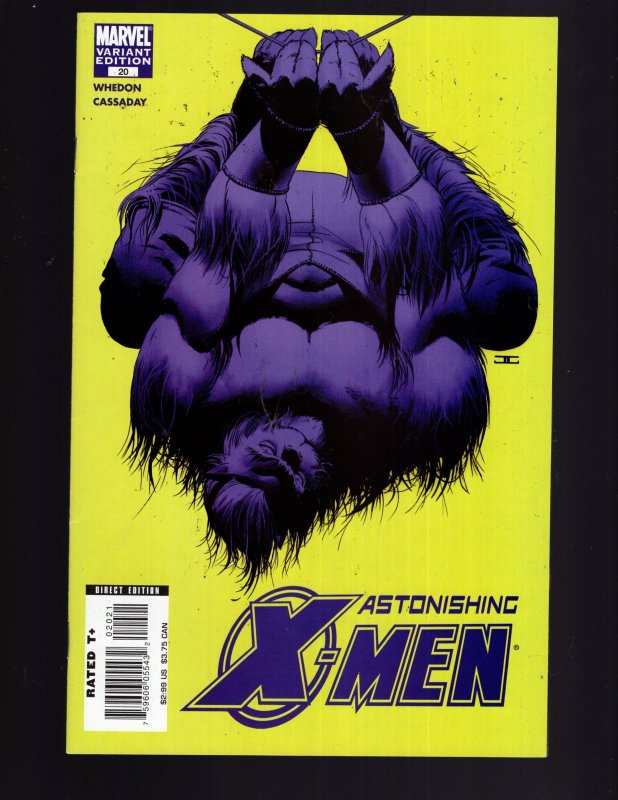 Astonishing X-Men #20 Beast Cover (2007)   / ID#03