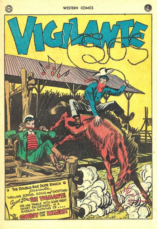 WESTERN COMICS #2 (Mar1948) 8.0 VF  DC's 1st Cowboy Title! The Wyoming K...