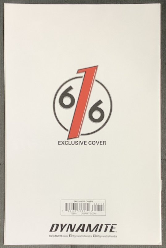 The Invincible Red Sonja #1 616 Comics Cover (2021, Dynamite) 500 Print Run. NM+