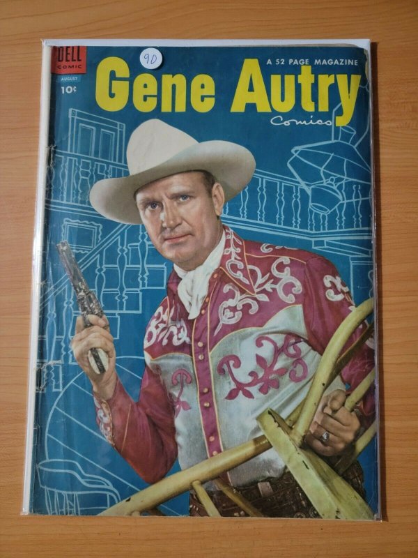 Gene Autry Comics #90 ~ VERY GOOD VG ~ 1954 Dell Comics