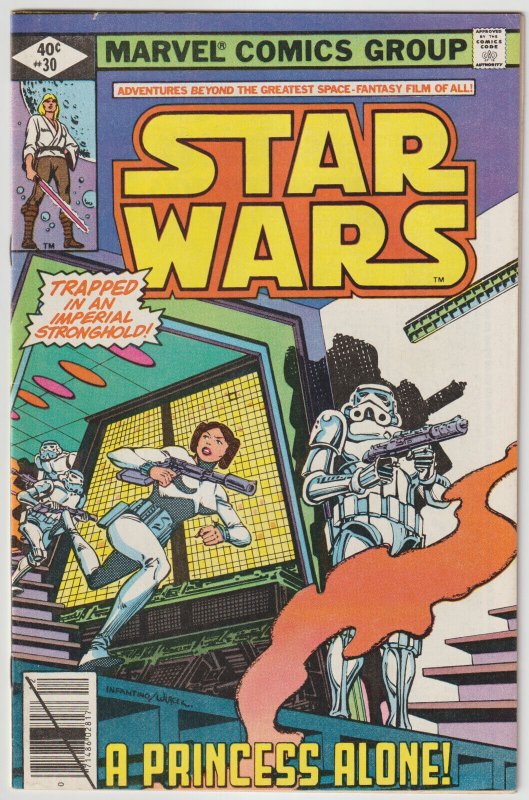 Star Wars #30 (Dec 1979, Marvel), FN condition (6.0)