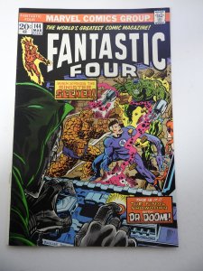 Fantastic Four #144 (1974) GD/VG Condition 1/2 tear through book MVS Intact