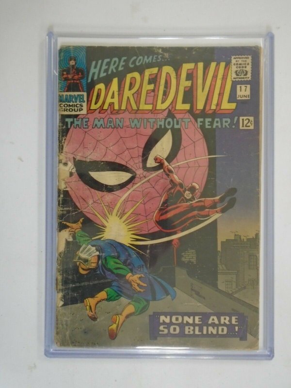 Daredevil #17 featuring Spider-Man 2.0 GD re-stapled (1966 1st Series)