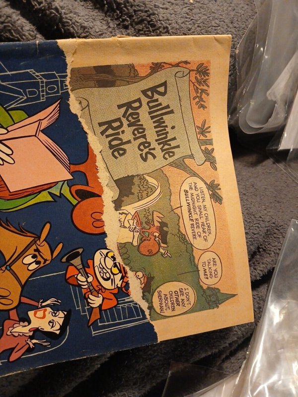 ROCKY AND HIS FIENDISH FRIENDS #5 GOLD KEY COMICS 1963 Scarce Final Issue