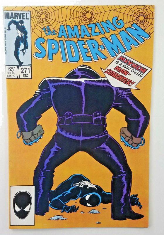 Amazing Spider-Man #271 ? 1st MANSLAUGHTER MARSDALE APPEARANCE ? NM ? Marvel