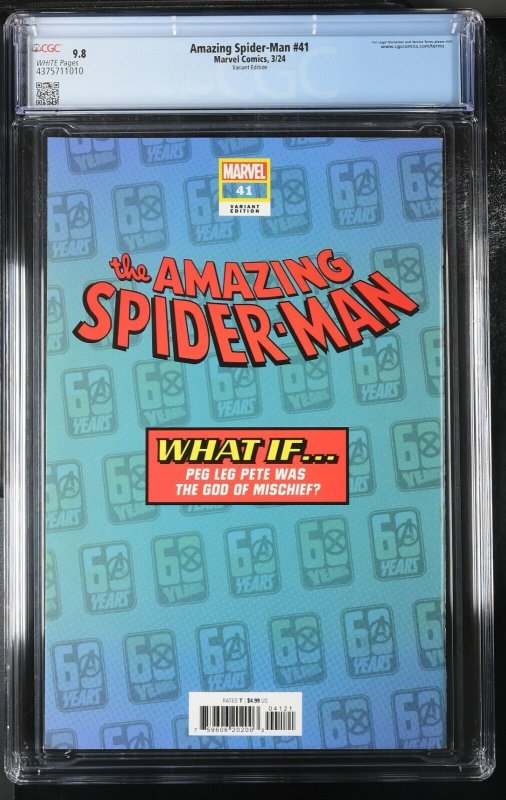 Amazing Spider-Man #41 CGC 9.8 Disney 100 Avengers 1 1963 Homage Marvel 2024