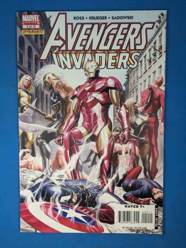 Avengers Invaders #2 NM Dynamite/Marvel C2A