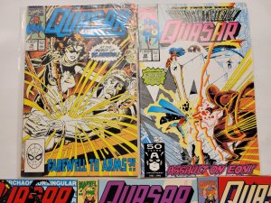 5 Quasar Marvel Comic Books #10 20 37 45 46 27 TJ7