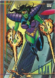 1993 Marvel Universe #76 Lyja