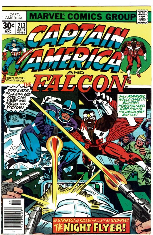 Captain America #213  VF-