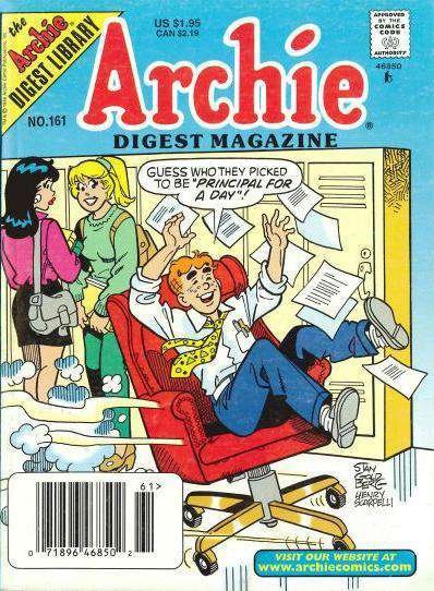 Archie Digest Magazine #161 (Newsstand) VG ; Archie | low grade comic March 1999