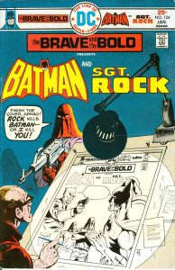 Brave and the Bold, The #124 FN ; DC | January 1976 Batman Sgt. Rock