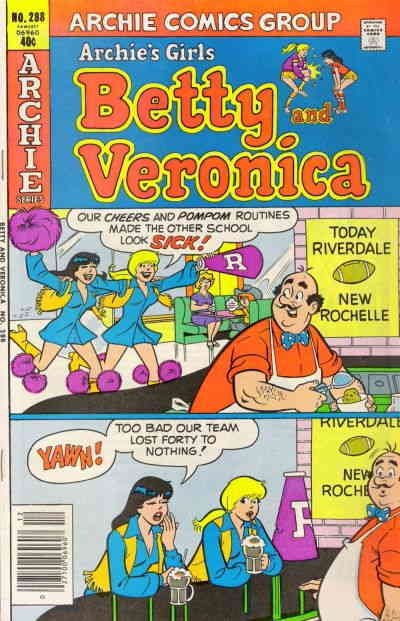 Archie's Girls Betty And Veronica #288 VG ; Archie | low grade comic December 19