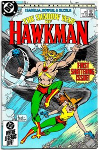 THE SHADOW WAR OF HAWKMAN #1-4 (Summer1985) 8.5 VF+  Thanagar Invades Earth!