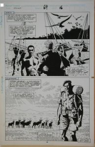 PAUL GULACY / GARY MARTIN original artMARVEL COMICS PRESENTS 69 pg 16 11x17