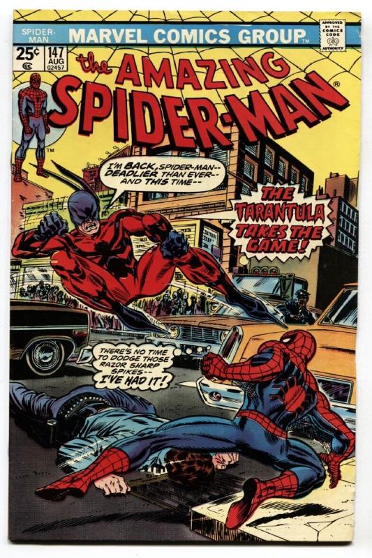 AMAZING SPIDER-MAN #147-comic book Tarantula cover  VF