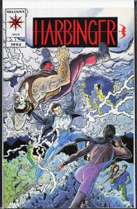 Harbinger #0 Second Print Cover (1992) Harbinger